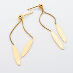 Boucles D'oreilles Pendantes Leeann Or Jaune - Boucles d'oreilles pendantes Femme | Histoire d&rsquo;Or