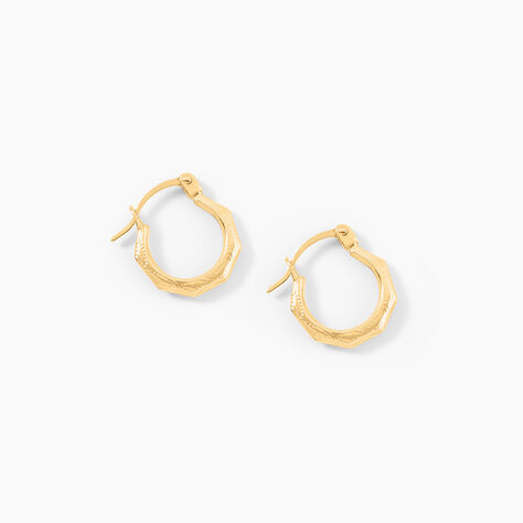 Créoles Heloise Or Jaune - Boucles d'oreilles créoles Femme | Histoire d’Or