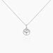Collier Veva Argent Blanc Oxyde De Zirconium - Colliers fantaisie Femme | Histoire d’Or