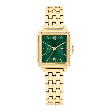 Montre Tommy Hilfiger Mia Vert - Montres Femme | Histoire d&rsquo;Or