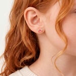 Boucles D'oreilles Puces Sulivia Papillon Or Jaune - Clous d'oreilles Enfant | Histoire d&rsquo;Or