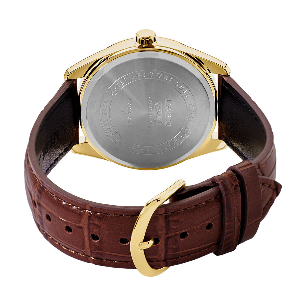 Montre Casio Collection Timeless Dor&eacute; - Id&eacute;es cadeaux Unisex | Histoire d&rsquo;Or