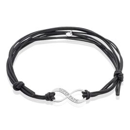 Bracelet Kwesi Argent Blanc - Bracelets cordon Homme | Histoire d’Or