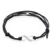 Bracelet Kwesi Argent Blanc - Bijoux Infini Homme | Histoire d’Or
