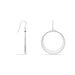 Boucles D'oreilles Pendantes Nadiona Argent Blanc - Boucles d'oreilles fantaisie Femme | Histoire d’Or