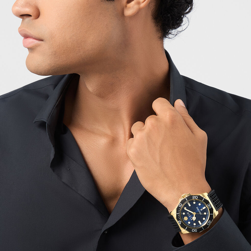Montre Philipp Plein Hypersport Bleu - F&ecirc;te des p&egrave;res Homme | Histoire d&rsquo;Or