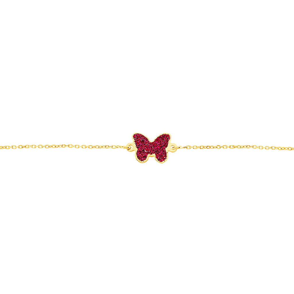 Bracelet Solena Papillon Or Jaune - Bracelets Enfant | Histoire d&rsquo;Or