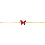 Bracelet Solena Papillon Or Jaune - Bracelets Enfant | Histoire d&rsquo;Or