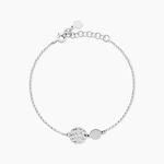 Bracelet Tatienne Argent Blanc - Bracelets Femme | Histoire d&rsquo;Or