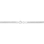 Bracelet Izel Maille Anglaise Or Blanc - Bracelets cha&icirc;ne Femme | Histoire d&rsquo;Or