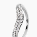 Bague Mademoiselle Argent Blanc Oxyde De Zirconium - Bagues avec pierre Femme | Histoire d&rsquo;Or