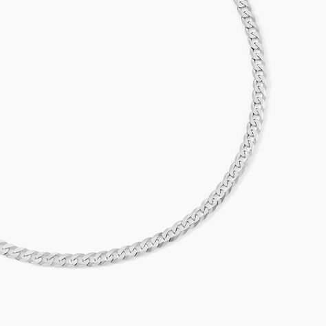 Collier Casper Argent Blanc - Chaines Homme | Histoire d&rsquo;Or