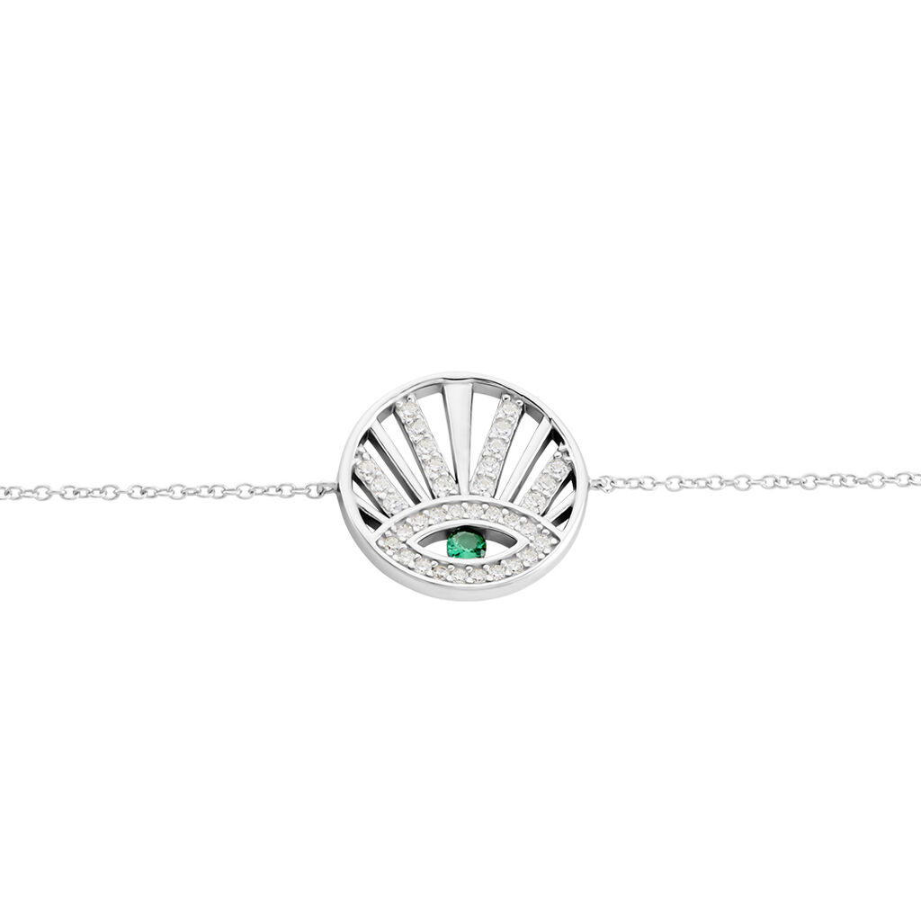 Bracelet Aries Argent Blanc Oxyde De Zirconium - Bracelets Femme | Histoire d&rsquo;Or
