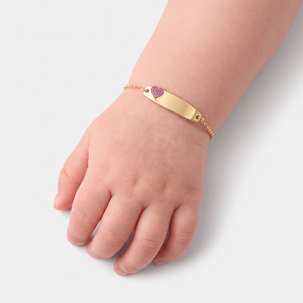 Bracelet Identit&eacute; Marcel Or Jaune - Bracelets Communion Enfant | Histoire d&rsquo;Or