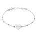 Bracelet Argent Blanc Valerien - Bracelets Femme | Histoire d’Or
