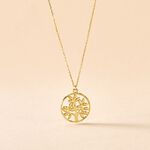 Collier Dahlila Or Jaune - Bijoux sans pierre Femme | Histoire d&rsquo;Or