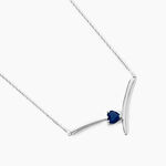 Collier Renaldine Or Blanc Saphir - F&ecirc;te des m&egrave;res Femme | Histoire d&rsquo;Or