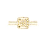 Bague Collection 1986 Or Jaune Diamant - Bagues avec pierre Femme | Histoire d&rsquo;Or