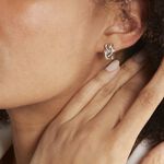 Boucles D'oreilles Puces Leopoldine Or Jaune Diamant - Boucles d'oreilles pendantes Femme | Histoire d&rsquo;Or