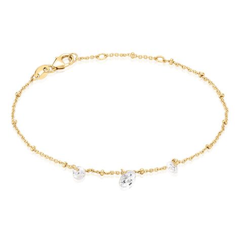 Bracelet Chalice Plaqué Or Jaune Oxyde De Zirconium - Bracelets Femme | Histoire d’Or
