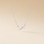 Collier Argent Blanc Wandis - F&ecirc;te des m&egrave;res Femme | Histoire d&rsquo;Or