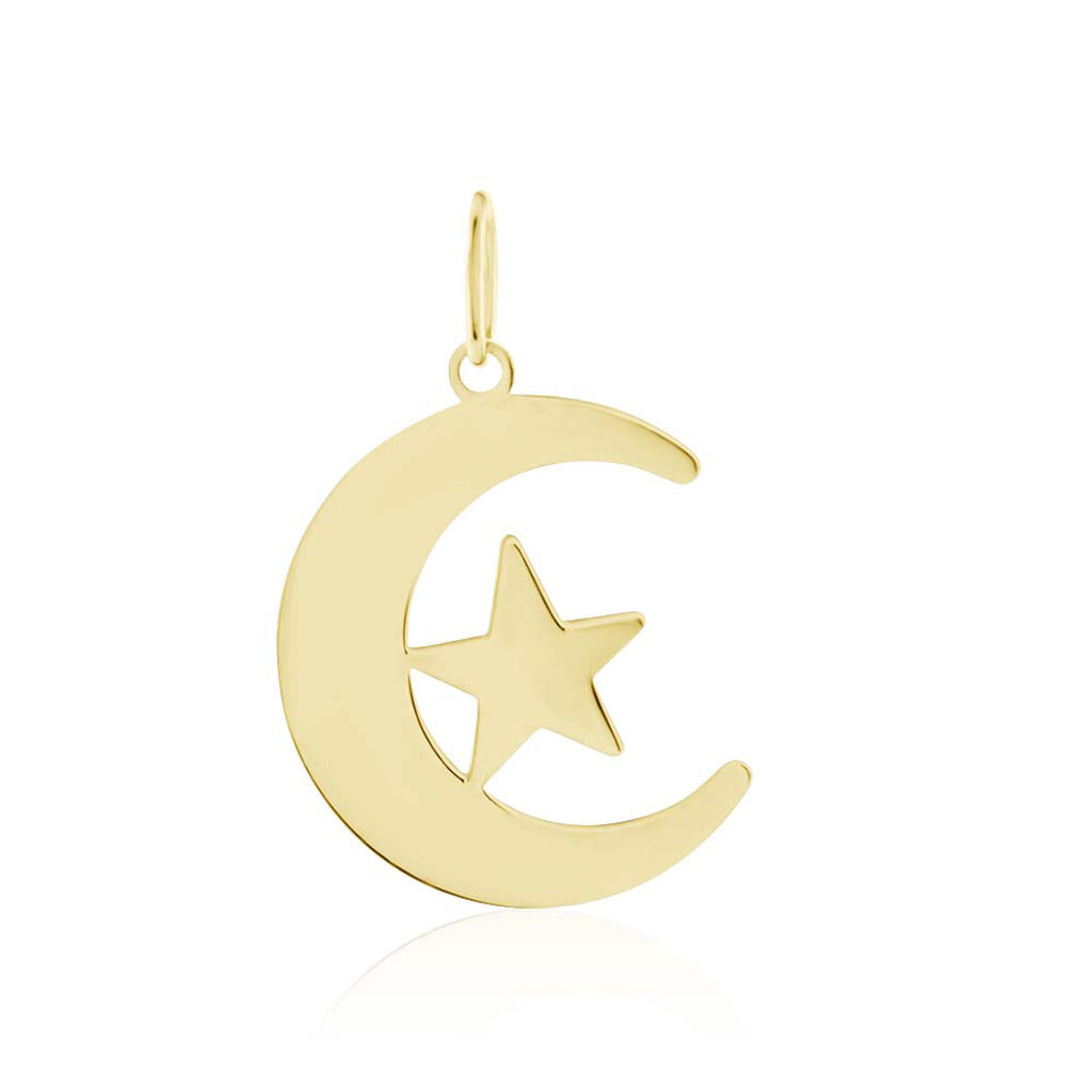 Pendentif Astree Or Jaune - Pendentifs Baptême Famille | Histoire d’Or