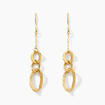 Boucles D'oreilles Pendantes Oralee Or Jaune - Boucles d'oreilles pendantes Femme | Histoire d&rsquo;Or