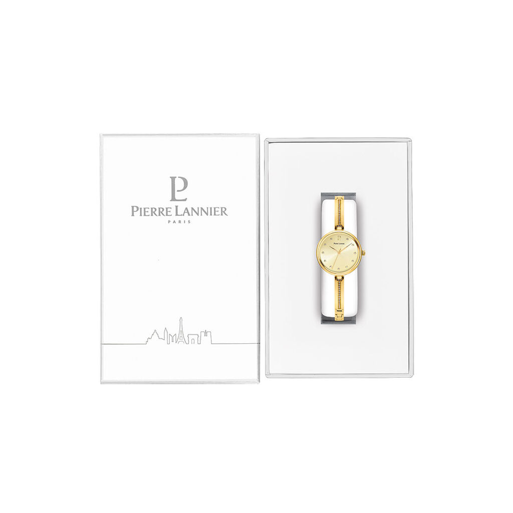 Montre Pierre Lannier Leia Doré - Montres Femme | Histoire d’Or