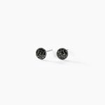Boucles D'oreilles Puces Teani Or Blanc Diamant - Clous d'oreilles Femme | Histoire d&rsquo;Or