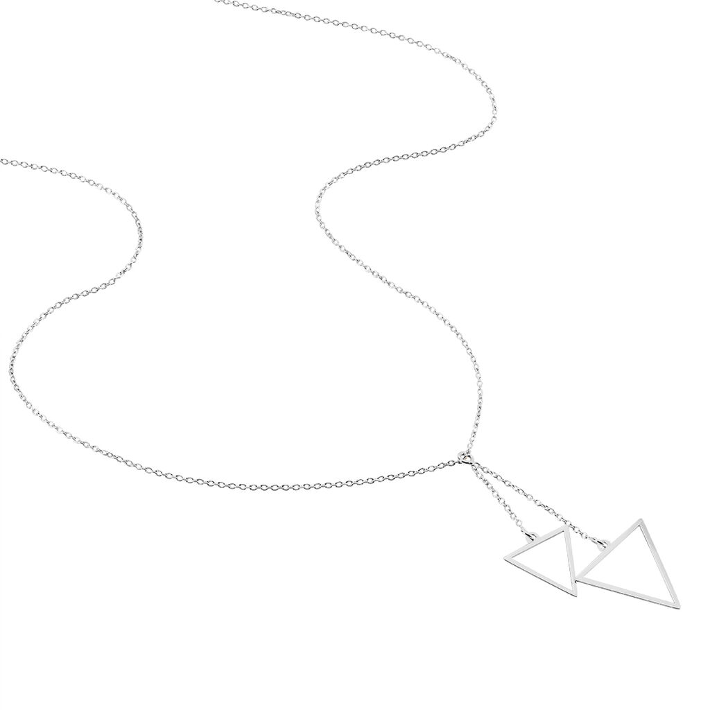 Collier Chayann Argent Blanc - Colliers fantaisie Femme | Histoire d’Or