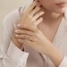 Bague Solitaire Celina Or Blanc Diamant - Bagues solitaires Femme | Histoire d’Or