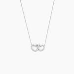 Collier Anne-ael Argent Blanc Oxyde De Zirconium - Colliers fantaisie Femme | Histoire d&rsquo;Or