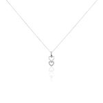 Collier Or Blanc Nalame Diamant - Colliers Femme | Histoire d&rsquo;Or