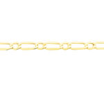 Bracelet Ophelio Maille Alternee 1/1 Or Jaune - Bracelets cha&icirc;ne Homme | Histoire d&rsquo;Or