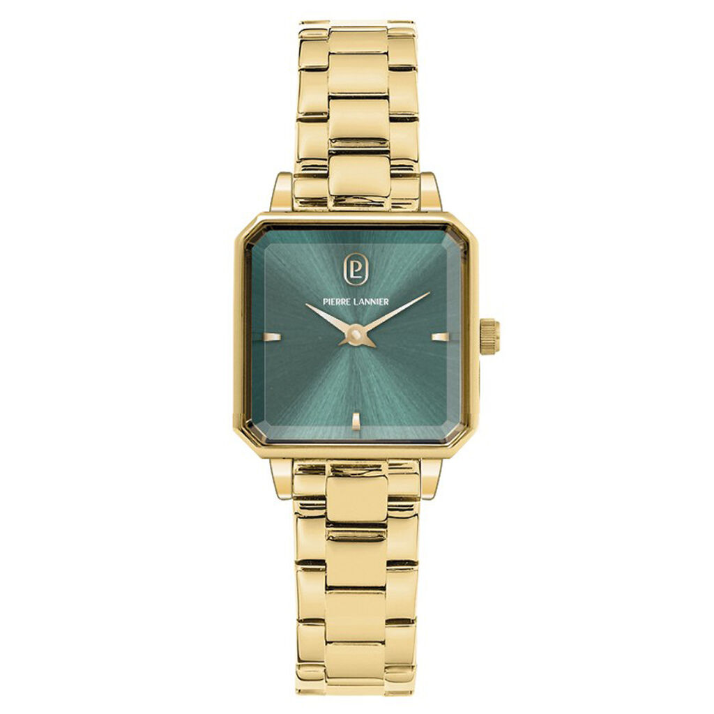 Montre Pierre Lannier Leonor Vert - Montres Femme | Histoire d&rsquo;Or