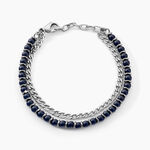 Bracelet Magalos Acier Blanc Onyx - Bracelets Homme | Histoire d&rsquo;Or