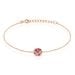 Bracelet Nelig Argent Rose Oxyde De Zirconium - Bracelets Femme | Histoire d’Or
