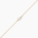 Bracelet Couronne Or Jaune Oxyde De Zirconium - F&ecirc;te des m&egrave;res Femme | Histoire d&rsquo;Or