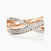 Bague Emilie Or Rose Diamant