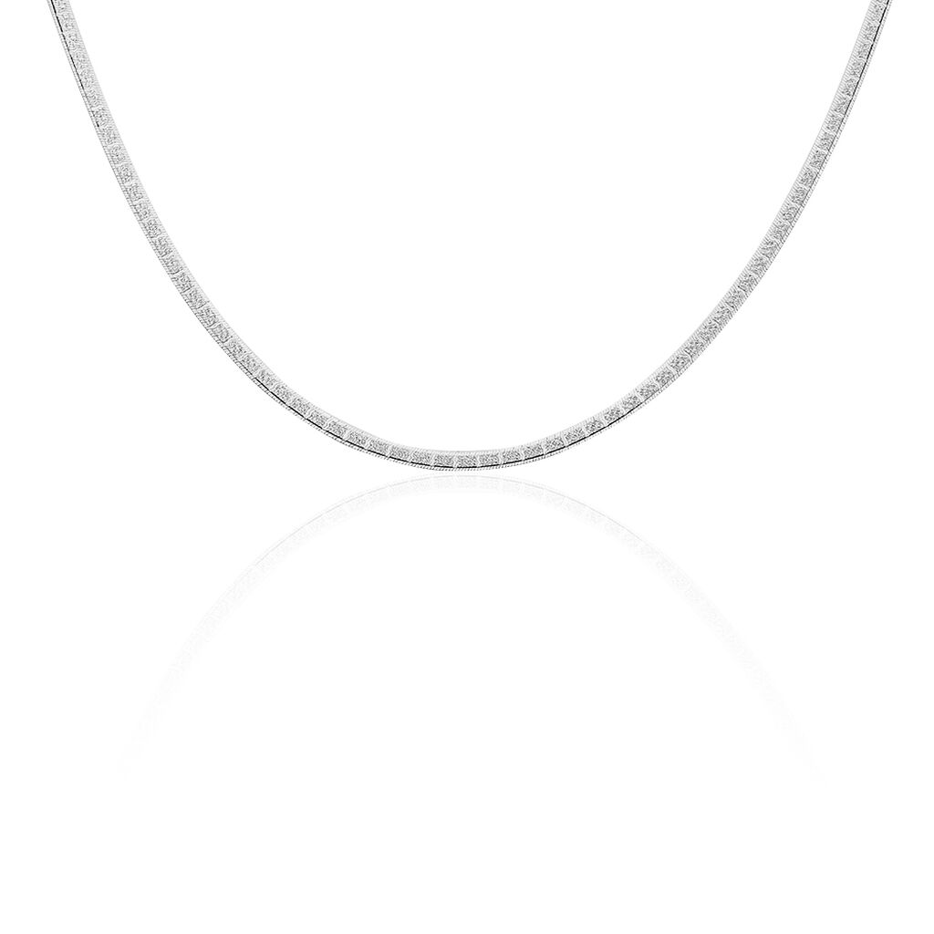 Collier Nuriaae Argent Blanc - Chaines Femme | Histoire d’Or