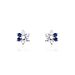 Boucles D'oreilles Puces Pavel Argent Blanc Oxyde De Zirconium - Boucles d'oreilles fantaisie Femme | Histoire d’Or
