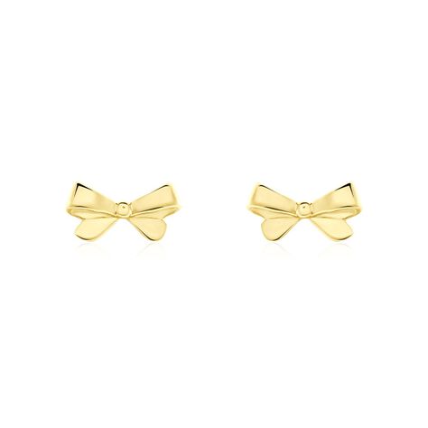 Boucles D'oreilles Puces Missie Or Jaune - Clous d'oreilles Enfant | Histoire d’Or