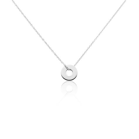 Collier Argent Blanc Isandro - Colliers fantaisie Homme | Histoire d’Or