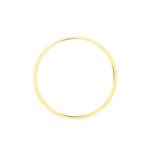 Alliance Clotilde Demi Jonc Classique Or Bicolore - Alliances Unisex | Histoire d&rsquo;Or