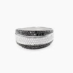 Bague Cihan Or Blanc Diamant - Bagues avec pierre Femme | Histoire d&rsquo;Or
