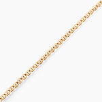 Bracelet Or Jaune Capucin Maille Marine - Bracelets cha&icirc;ne Femme | Histoire d&rsquo;Or