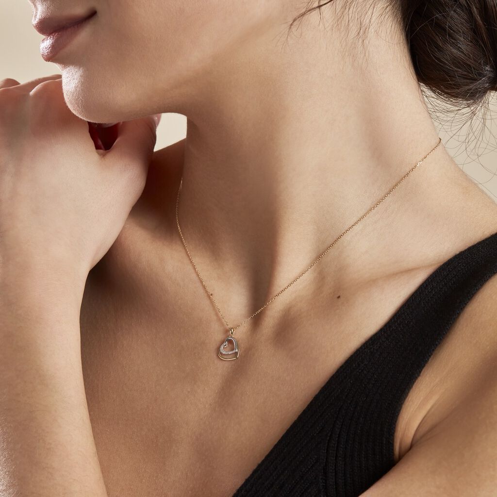 Collier Urlane Or Jaune Diamant - Colliers Femme | Histoire d’Or