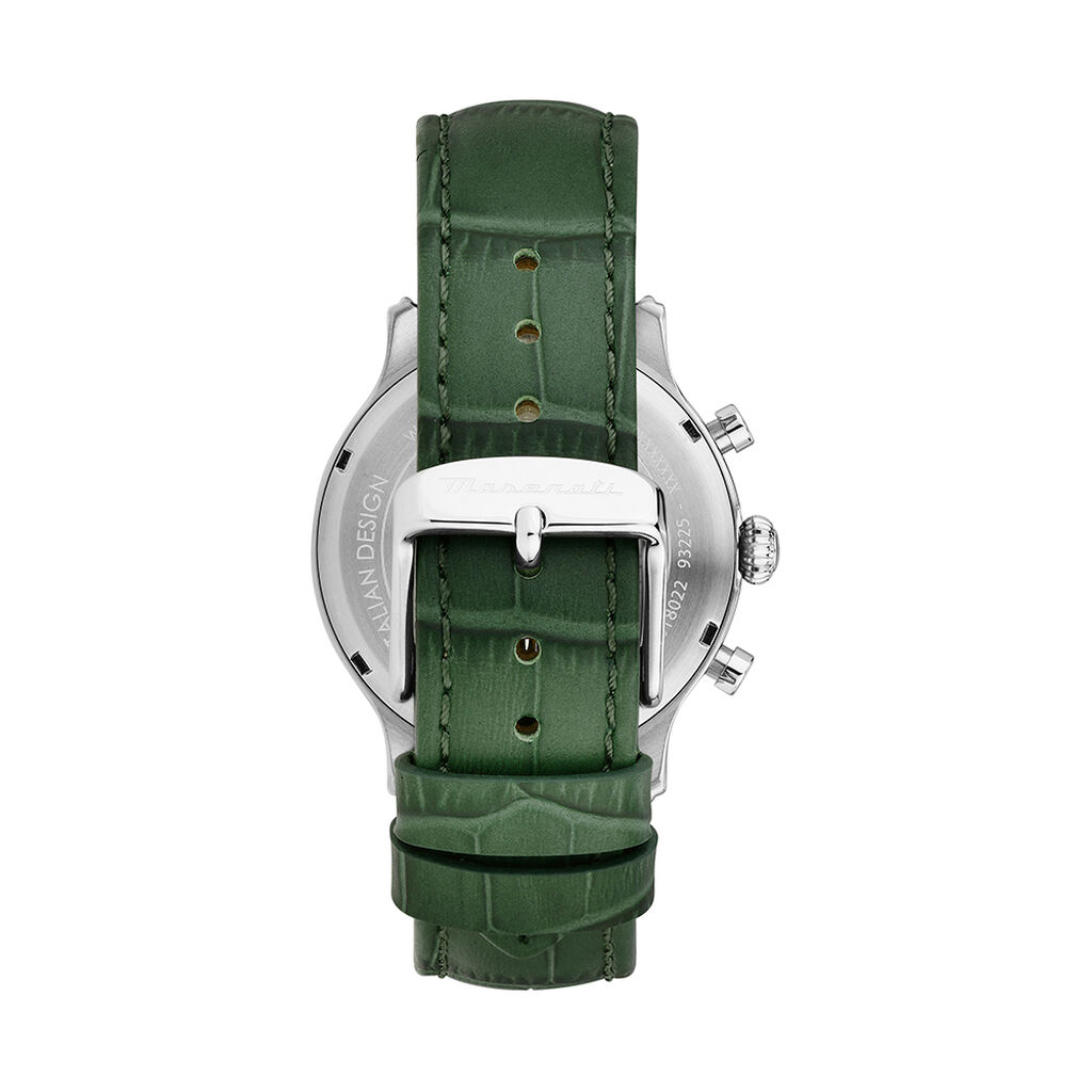 Montre Maserati Epoca Slim Vert - Montres chronographes Homme | Histoire d&rsquo;Or