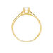 Bague Solitaire Fiona Or Jaune Diamant Synthetique - Bagues solitaires Femme | Histoire d’Or