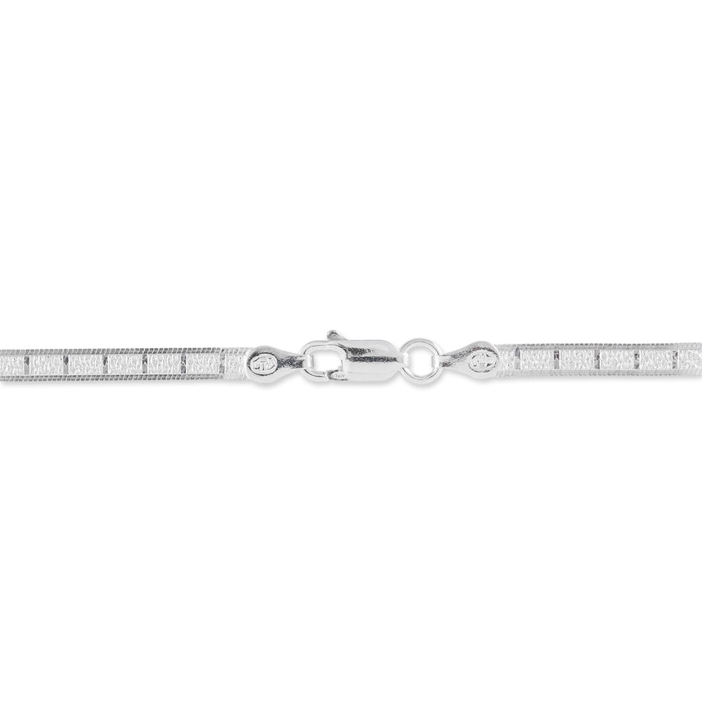 Bracelet Nuriaae Argent Blanc - Bracelets chaîne Femme | Histoire d’Or